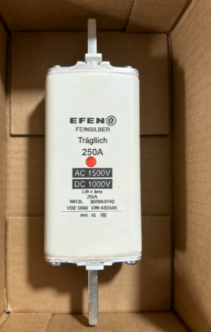 EFEN NH3L Fuse Link 35089.0140 1500V 250A for Sandvik | Предохранитель